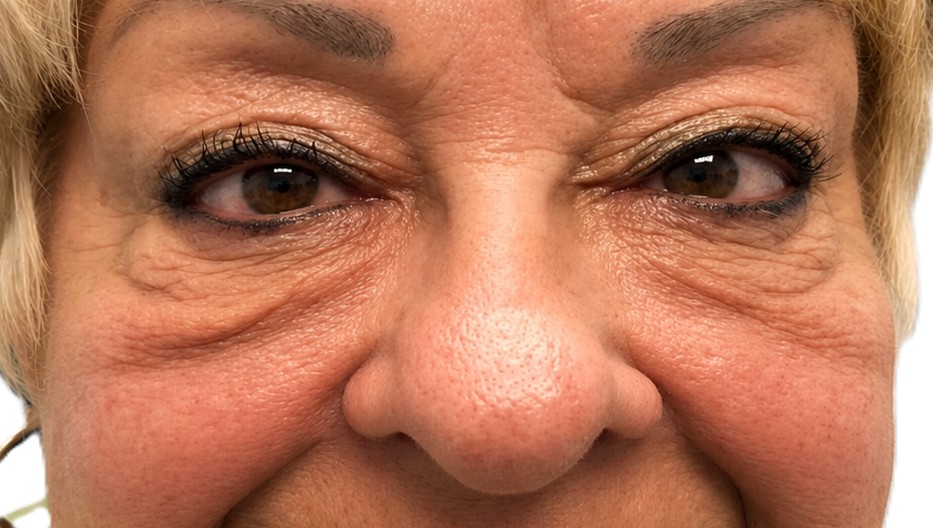 Before Lower Blepharoplasty